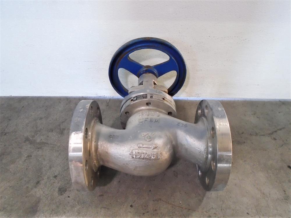 DSI 3" 300# CF8M Globe Valve, Fig# 141-16-16